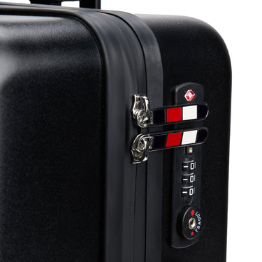 Tommy Hilfiger - 4 - Rollen - Kabinentrolley S 54.5 cm (black) - Markenkoffer