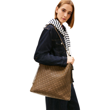 Tommy Hilfiger Braided - Schultertasche 36 cm (nordic taupe) - Ansicht 5