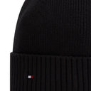 Tommy Hilfiger Flag - Beanie (black) - Markenkoffer