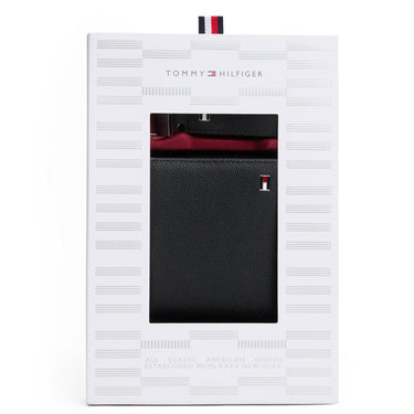 Tommy Hilfiger Flag Geschenkset - Geldbörse Mini und Schlüsselanhänger (black) - Markenkoffer