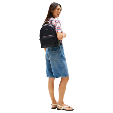 Tommy Hilfiger Logo Tape - Rucksack 35 cm (space blue corp) - Markenkoffer