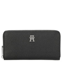 Tommy Hilfiger TH Emblem - Geldbörse L 12 cc 19 cm (schwarz) - Markenkoffer