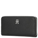 Tommy Hilfiger TH Emblem - Geldbörse L 12 cc 19 cm (schwarz) - Markenkoffer
