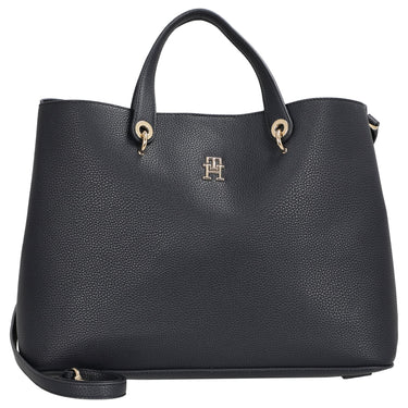 Tommy Hilfiger TH Emblem - Henkeltasche 37.5 cm (space blue) - Markenkoffer