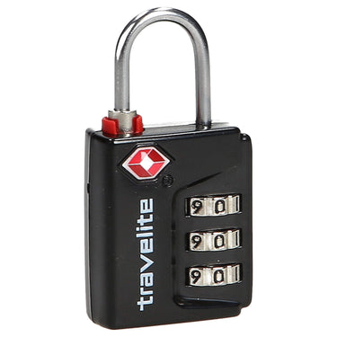 Travelite Accessoires TSA Schloss 3er Kombilock TravelSentry (schwarz) - Markenkoffer