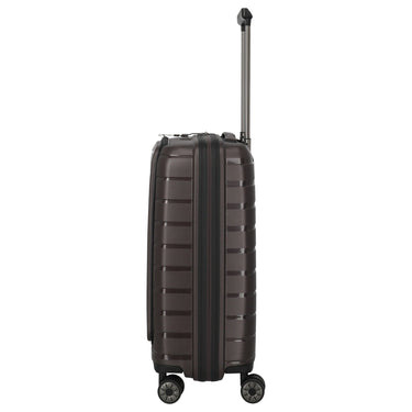 Travelite Air Base - 4 - Rollen - Kabinentrolley mit Vortasche S 55 cm (coffee) - Markenkoffer