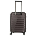 Travelite Air Base - 4 - Rollen - Kabinentrolley mit Vortasche S 55 cm (coffee) - Markenkoffer