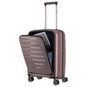 Travelite Air Base - 4-Rollen-Kabinentrolley mit Vortasche S 55 cm (flieder) - Ansicht 7