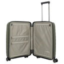 Travelite Air Base - 4 - Rollen - Kabinentrolley mit Vortasche S 55 cm (olive) - Markenkoffer