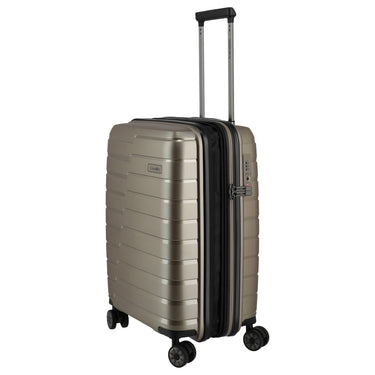 Travelite Air Base - 4 - Rollen - Kabinentrolley S 55 cm erw. (champagner) - Markenkoffer