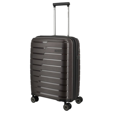 Travelite Air Base - 4 - Rollen - Kabinentrolley S 55 cm erw. (coffee) - Markenkoffer