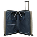 Travelite Air Base - 4 - Rollen - Trolley Set 3tlg. L/M/S Vortasche (champagner) - Markenkoffer