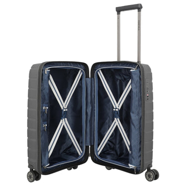 Travelite Air Base Slim - 4 - Rollen - Kabinentrolley S 55 cm (anthracite) - Markenkoffer