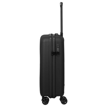 Travelite Air Stripe - 4 - Rollen - Kabinentrolley 55 cm (black) - Markenkoffer