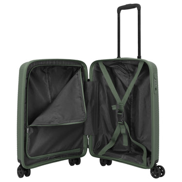 Travelite Air Stripe - 4 - Rollen - Kabinentrolley 55 cm (green) - Markenkoffer