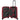 Travelite Air Stripe - 4 - Rollen - Kabinentrolley 55 cm (red) - Markenkoffer