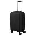 Travelite Air Stripe - 4 - Rollen - Kabinentrolley Slim 55 cm (black) - Markenkoffer