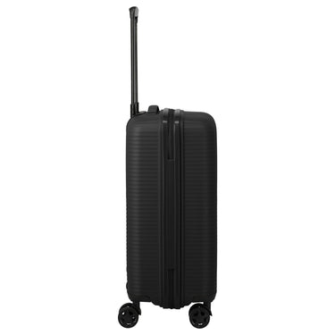 Travelite Air Stripe - 4 - Rollen - Kabinentrolley Slim 55 cm (black) - Markenkoffer