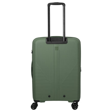Travelite Air Stripe - 4 - Rollen - Trolley 66 cm erw. (green) - Markenkoffer