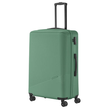 Travelite Bali - 4 - Rollen - Trolley L 77 cm (grün) - Markenkoffer