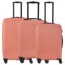 Travelite Bali - 4 - Rollen Trolley Set 3tlg. (koralle) - Markenkoffer