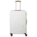 Travelite Bali - 4 - Rollen Trolley Set 3tlg. (weiß/cognac) - Markenkoffer
