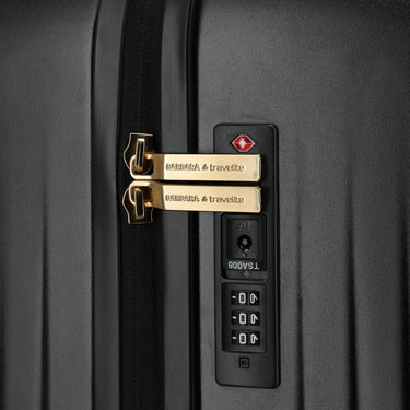 Travelite BARBARA Novelty - 4 - Rollen - Kabinentrolley S 55 cm (schwarz) - Markenkoffer