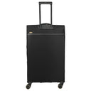 Travelite BARBARA Stepp - 4 - Rollen - Trolley L 80 cm (schwarz, 80 cm) - Markenkoffer