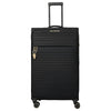 Travelite BARBARA Stepp - 4-Rollen-Trolley L 80 cm (schwarz, 80 cm)