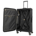 Travelite BARBARA Stepp - 4 - Rollen - Trolley L 80 cm (schwarz, 80 cm) - Markenkoffer