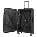 Travelite BARBARA Stepp - 4 - Rollen - Trolley L 80 cm (schwarz, 80 cm) - Markenkoffer