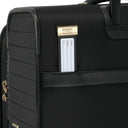 Travelite BARBARA Stepp - 4 - Rollen - Trolley M 68 cm erw. (schwarz, 68 cm) - Markenkoffer