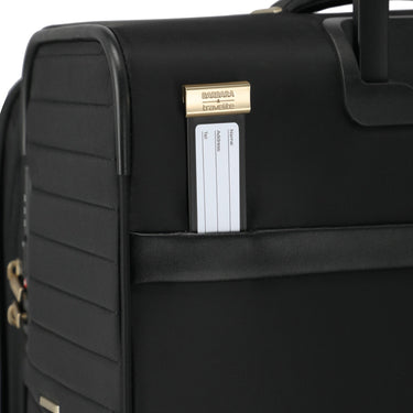 Travelite BARBARA Stepp - 4 - Rollen - Trolley M 68 cm erw. (schwarz, 68 cm) - Markenkoffer