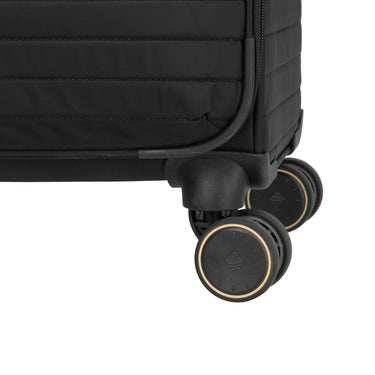 Travelite BARBARA Stepp - 4 - Rollen - Trolley M 68 cm erw. (schwarz, 68 cm) - Markenkoffer