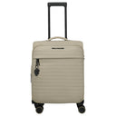 Travelite BARBARA Stepp - 4 - Rollen - Trolley S 55 cm erw. (satin nude, 55 cm) - Markenkoffer