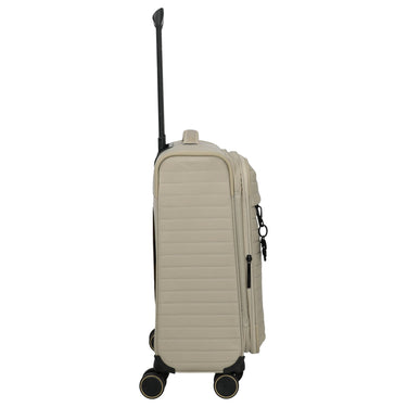 Travelite BARBARA Stepp - 4 - Rollen - Trolley S 55 cm erw. (satin nude, 55 cm) - Markenkoffer