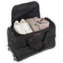 Travelite Basics - Rollenreisetasche 51/64L 55 cm erw. (black) - Markenkoffer