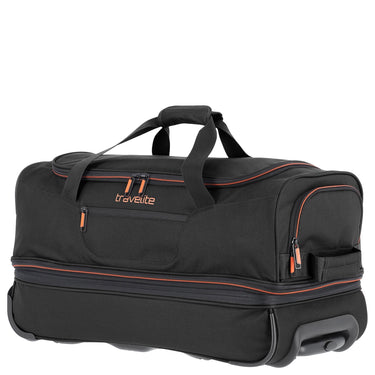 Travelite Basics - Rollenreisetasche 51/64L 55 cm erw. (black) - Markenkoffer