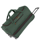 Travelite Basics - Rollenreisetasche 98/119L 70 cm erw. (dunkelgrün) - Markenkoffer