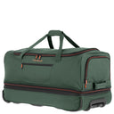 Travelite Basics - Rollenreisetasche 98/119L 70 cm erw. (dunkelgrün) - Markenkoffer