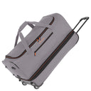 Travelite Basics - Rollenreisetasche 98/119L 70 cm erw. (grau/orange) - Markenkoffer