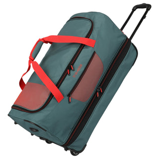 Travelite Basics - Rollenreisetasche 98/119L 70 cm erw. (grün/orange)