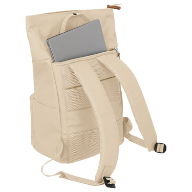 Travelite Basics Short Handle - Rolltop Rucksack 46 cm erw. (off - white) - Markenkoffer