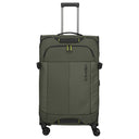 Travelite Briize - 4 - Rollen - Trolley L 78 cm erw. (khaki) - Markenkoffer