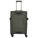 Travelite Briize - 4 - Rollen - Trolley M 67 cm erw. (khaki) - Markenkoffer