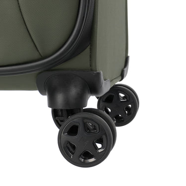 Travelite Briize - 4 - Rollen - Trolley M 67 cm erw. (khaki) - Markenkoffer