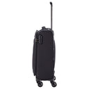 Travelite Chios - 4 - Rollen - Kabinentrolley S 55 cm (schwarz) - Markenkoffer