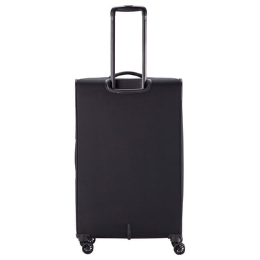 Travelite Chios - 4 - Rollen - Trolley L 78 cm erw. (schwarz) - Markenkoffer