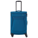 Travelite Chios - 4 - Rollen - Trolley M 67 cm erw. (petrol) - Markenkoffer