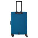 Travelite Chios - 4 - Rollen - Trolley M 67 cm erw. (petrol) - Markenkoffer